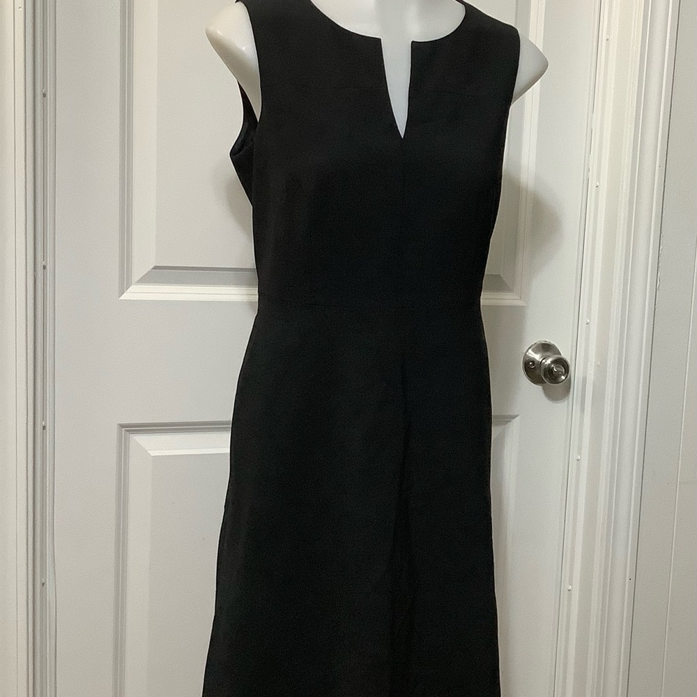 Anne Klein Black Midi Dress size 4 P.
